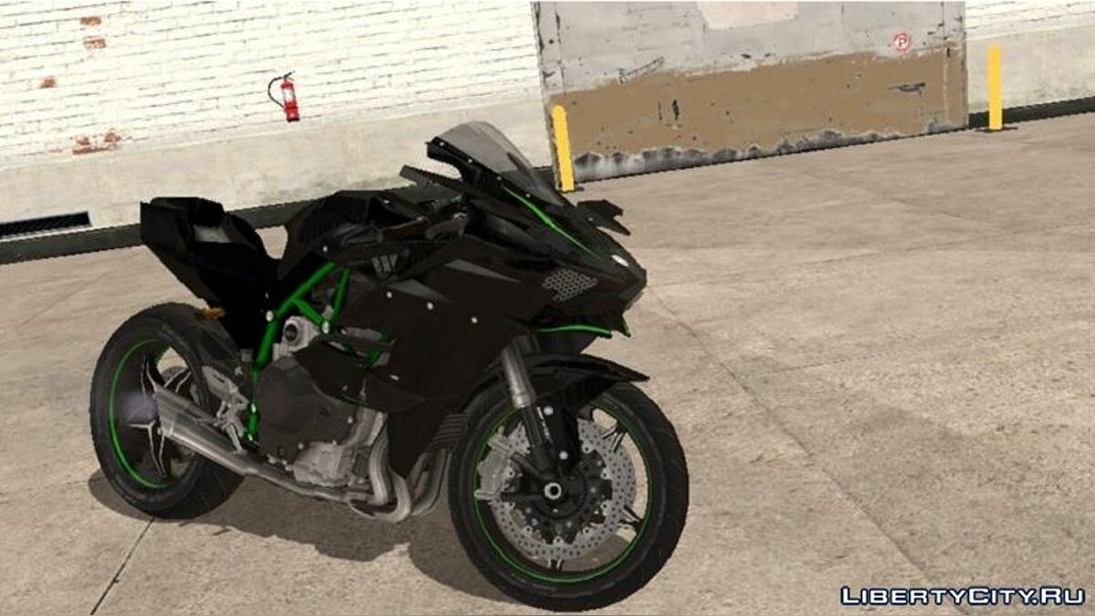 Скачать Kawasaki Ninja H2R 2015 для GTA San Andreas (iOS, Android)