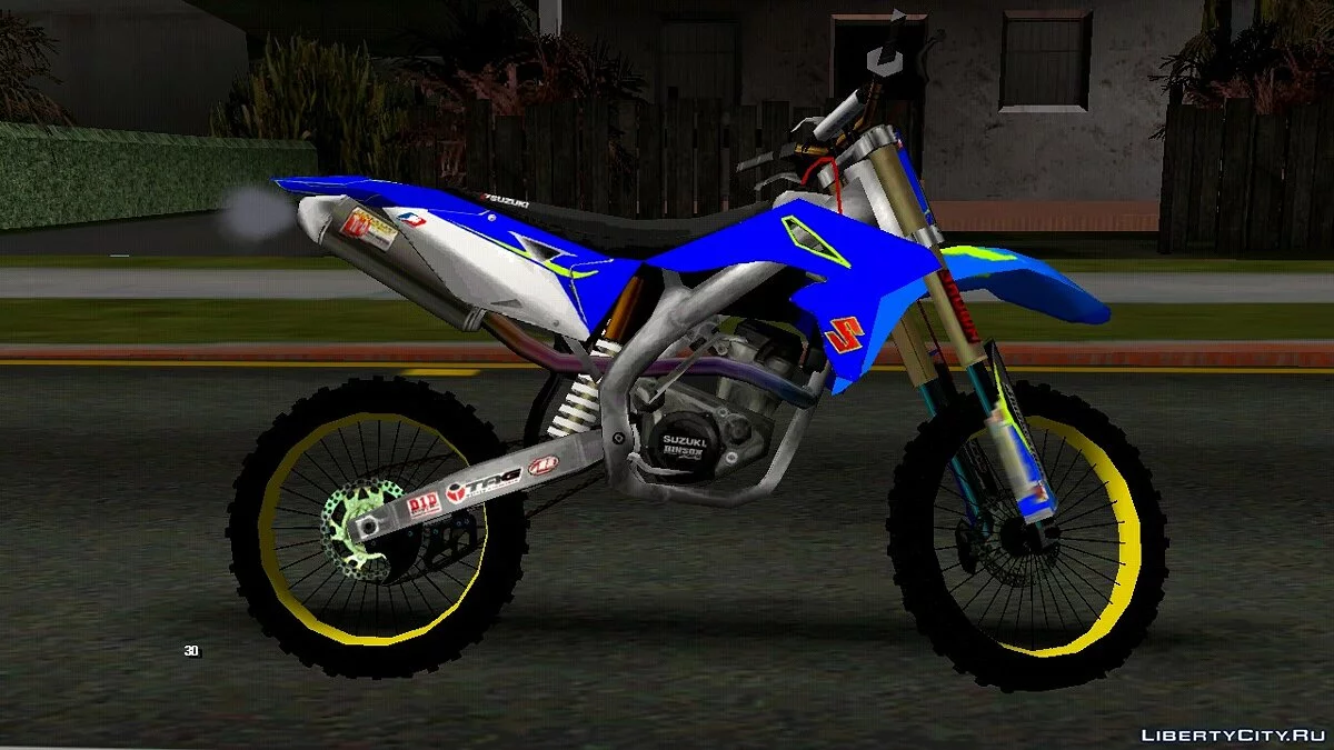 Suzuki RMZ 450 / GTA San Andreas (iOS, Android)