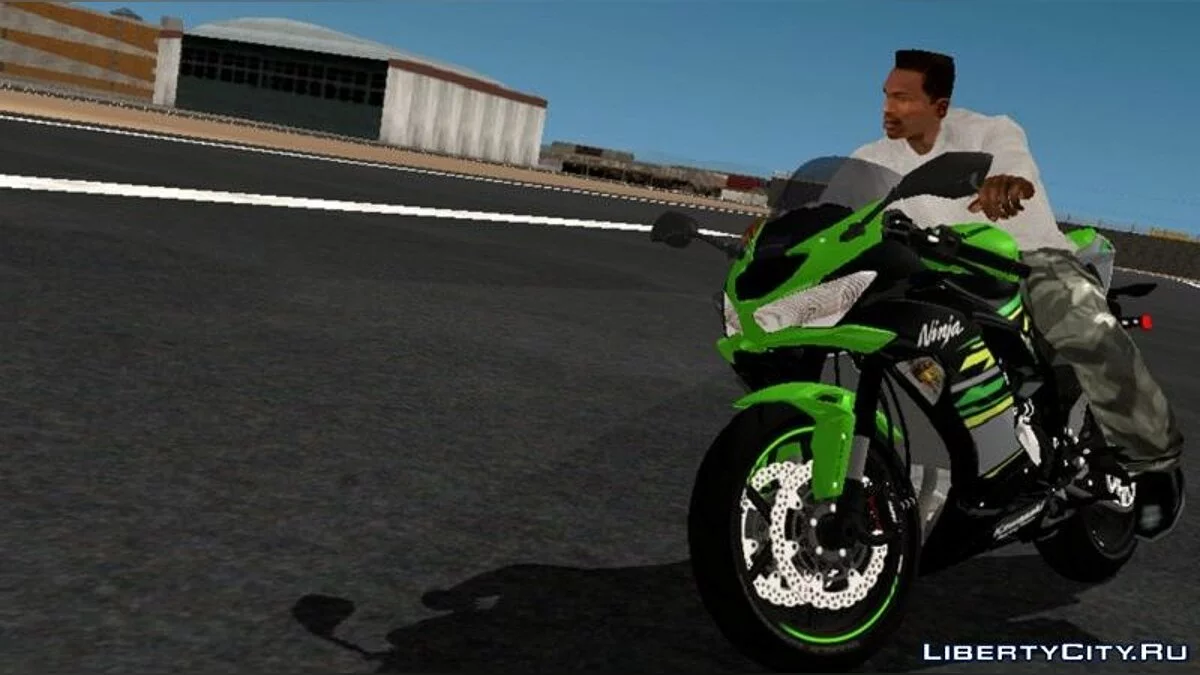Kawasaki Ninja ZX-6R 2019  / GTA San Andreas (iOS, Android)