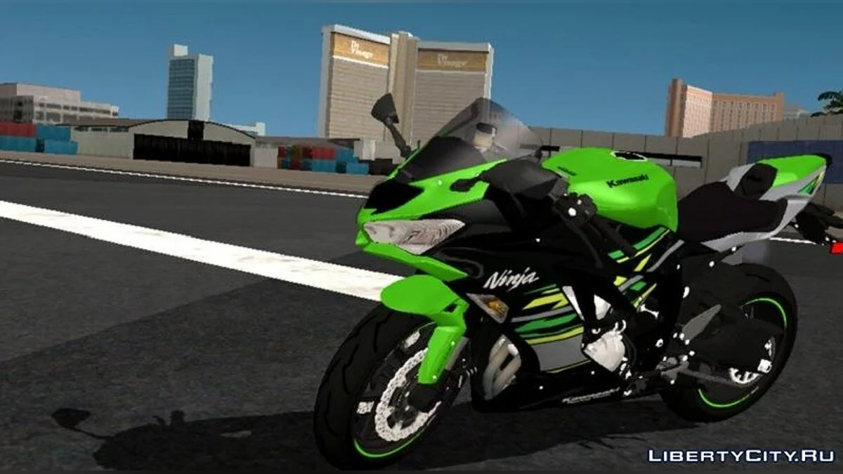 Kawasaki Ninja ZX-6R 2019  / GTA San Andreas (iOS, Android)