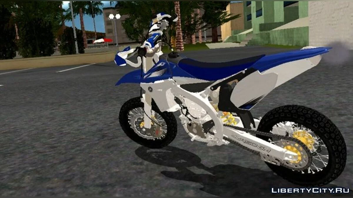Yamaha YZF 450 Supermoto 2015  / GTA San Andreas (iOS, Android)