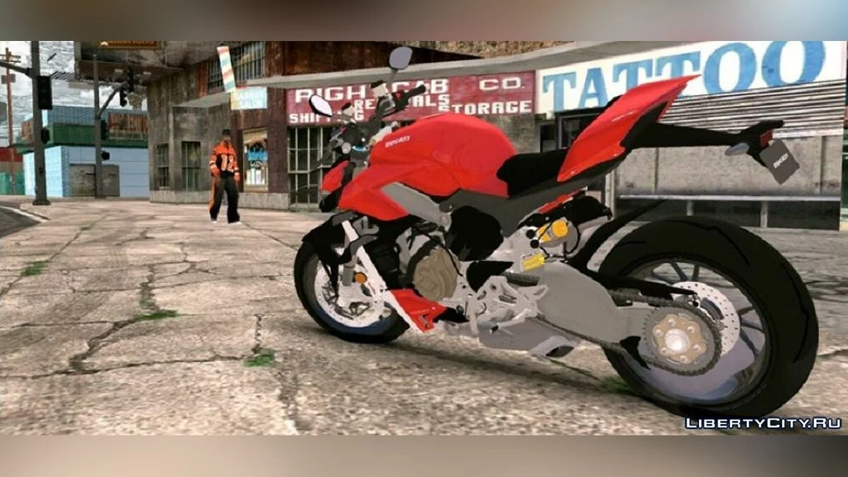 Ducati Streetfighter V4S 2020  / GTA San Andreas (iOS, Android)