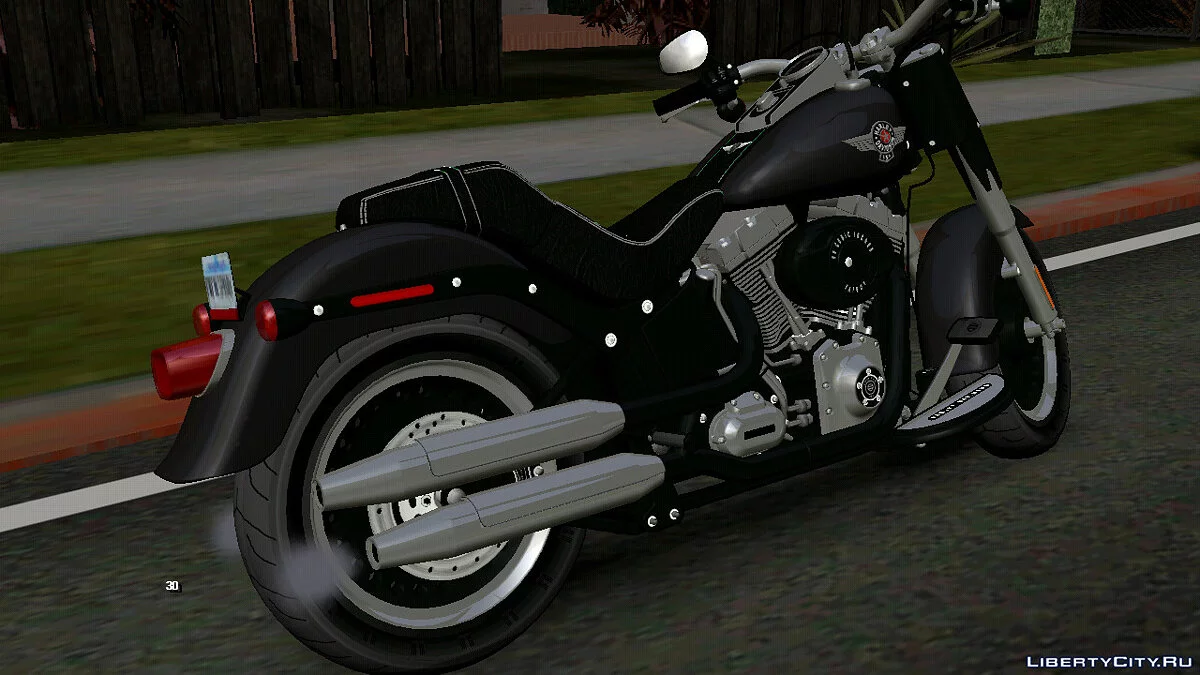 Harley Davidson Fat Boy Lo 2010 / GTA San Andreas (iOS, Android)