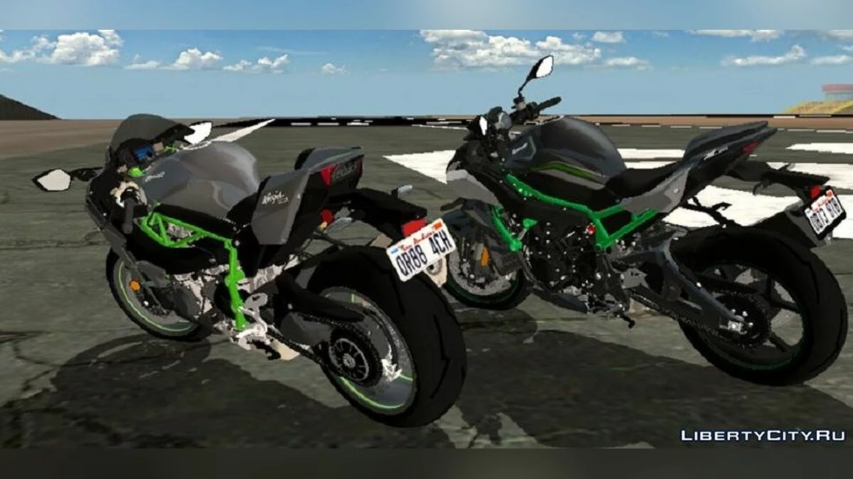 Kawasaki Z H2 2020  / GTA San Andreas (iOS, Android)