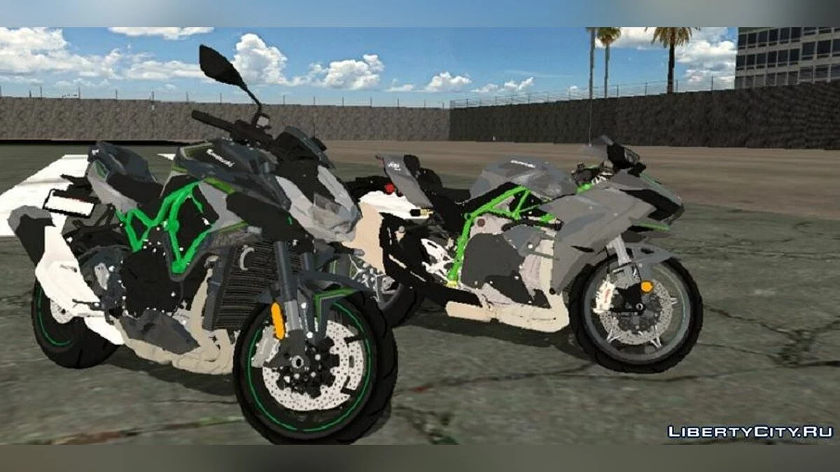 Kawasaki Z H2 2020  / GTA San Andreas (iOS, Android)
