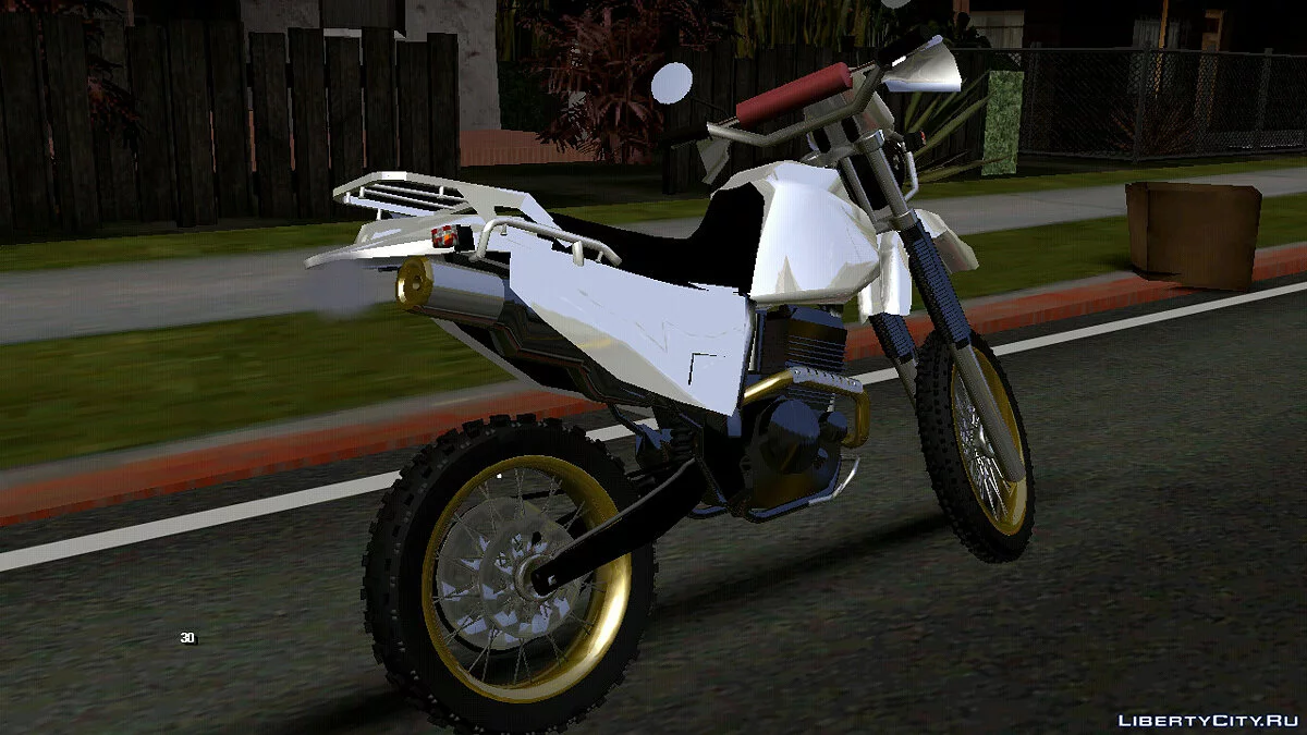 Yamaha TT250R Raid 1995 (только DFF) / GTA San Andreas (iOS, Android)