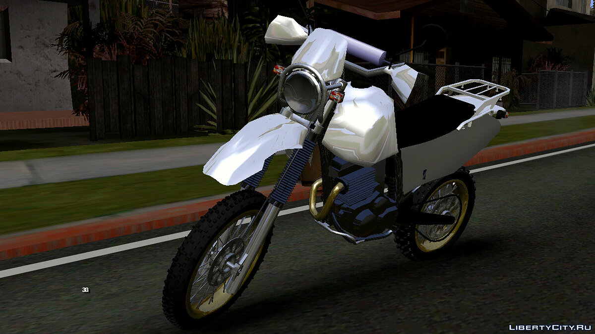 Скачать Yamaha TT250R Raid 1995 (только DFF) для GTA San Andreas (iOS,  Android)