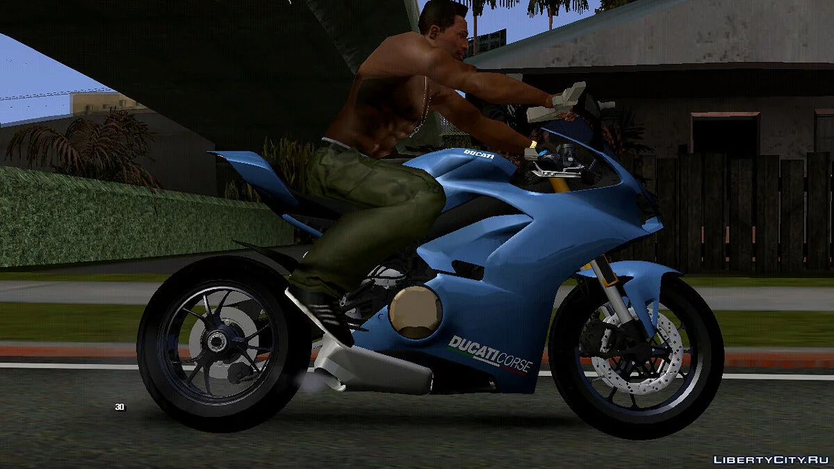 Ducati Panigale V4S (только DFF) / GTA San Andreas (iOS, Android)