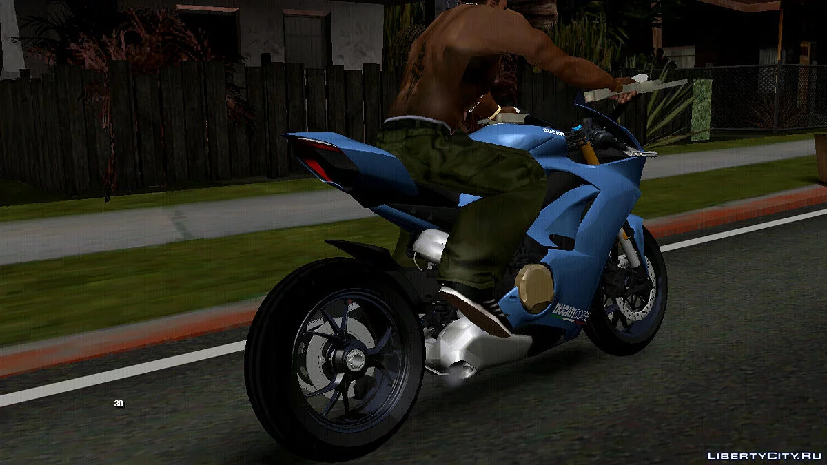 Ducati Panigale V4S (только DFF) / GTA San Andreas (iOS, Android)