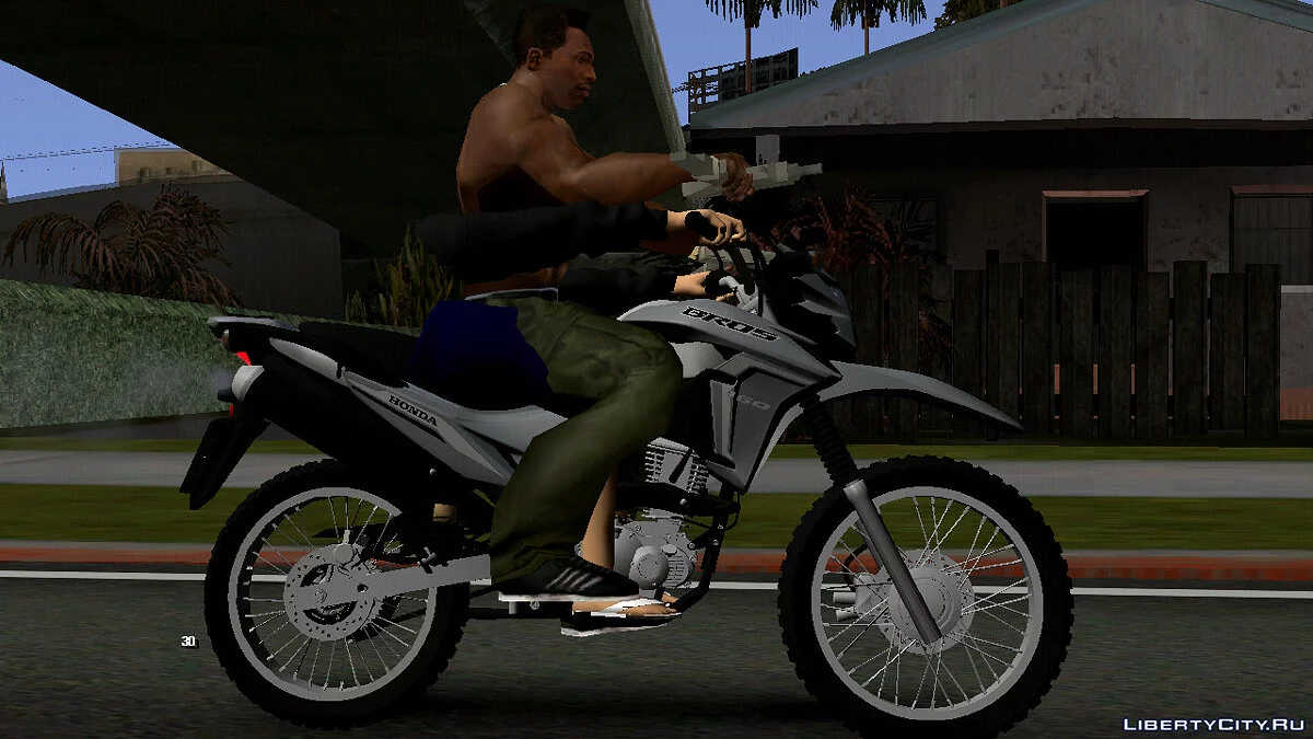 Honda BROS 160 2022 (только DFF) / GTA San Andreas (iOS, Android)