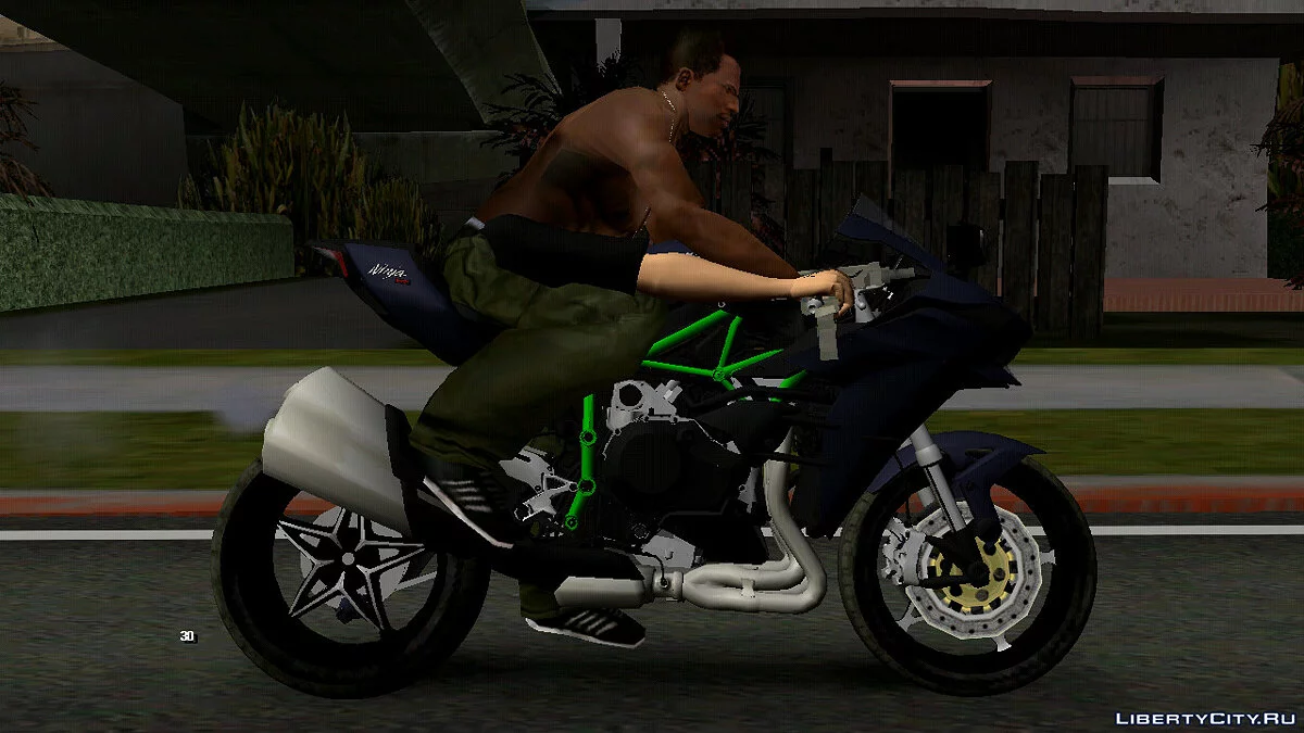 Kawasaki Ninja H2R (только DFF) / GTA San Andreas (iOS, Android)