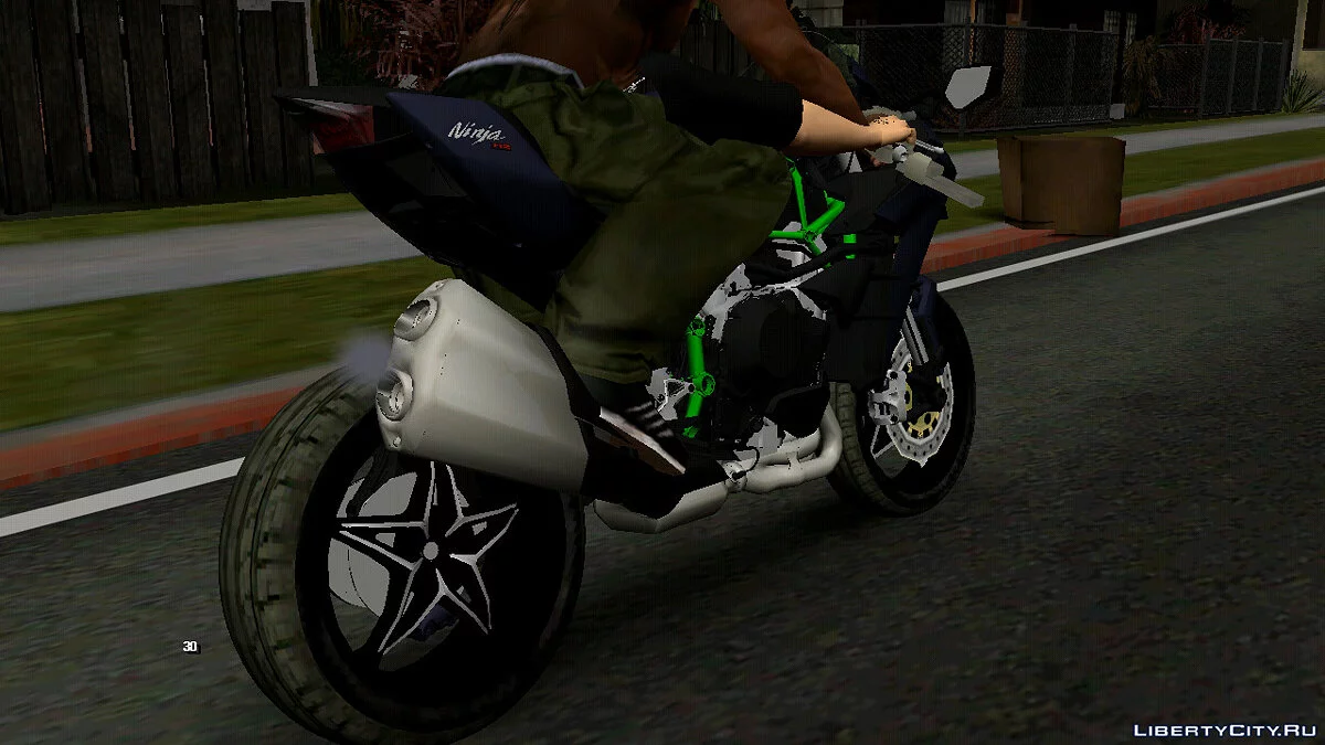 Kawasaki Ninja H2R (только DFF) / GTA San Andreas (iOS, Android)