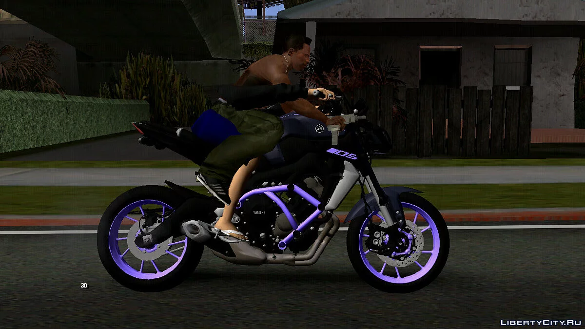 Yamaha MT09 (только DFF) / GTA San Andreas (iOS, Android)