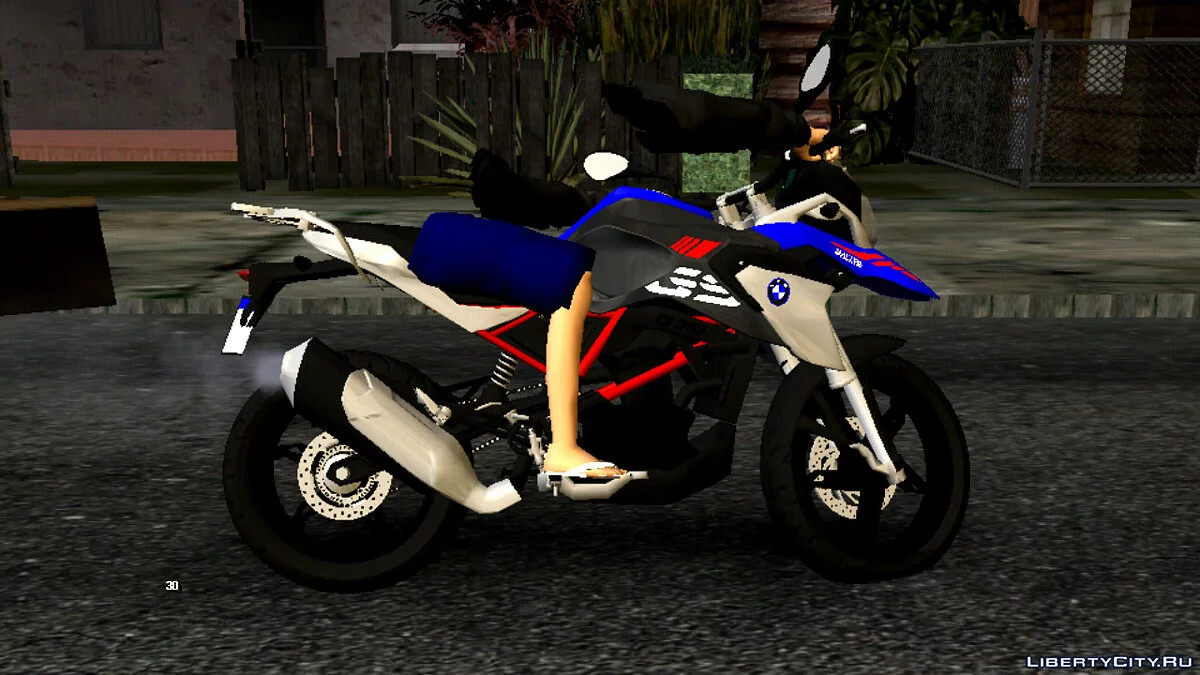 BMW G310 GS 2021 (только DFF) / GTA San Andreas (iOS, Android)