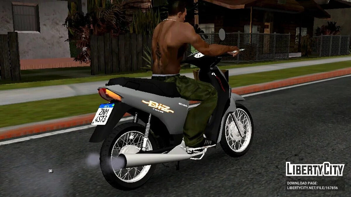 BIZ 100 2005 (только DFF) / GTA San Andreas (iOS, Android)