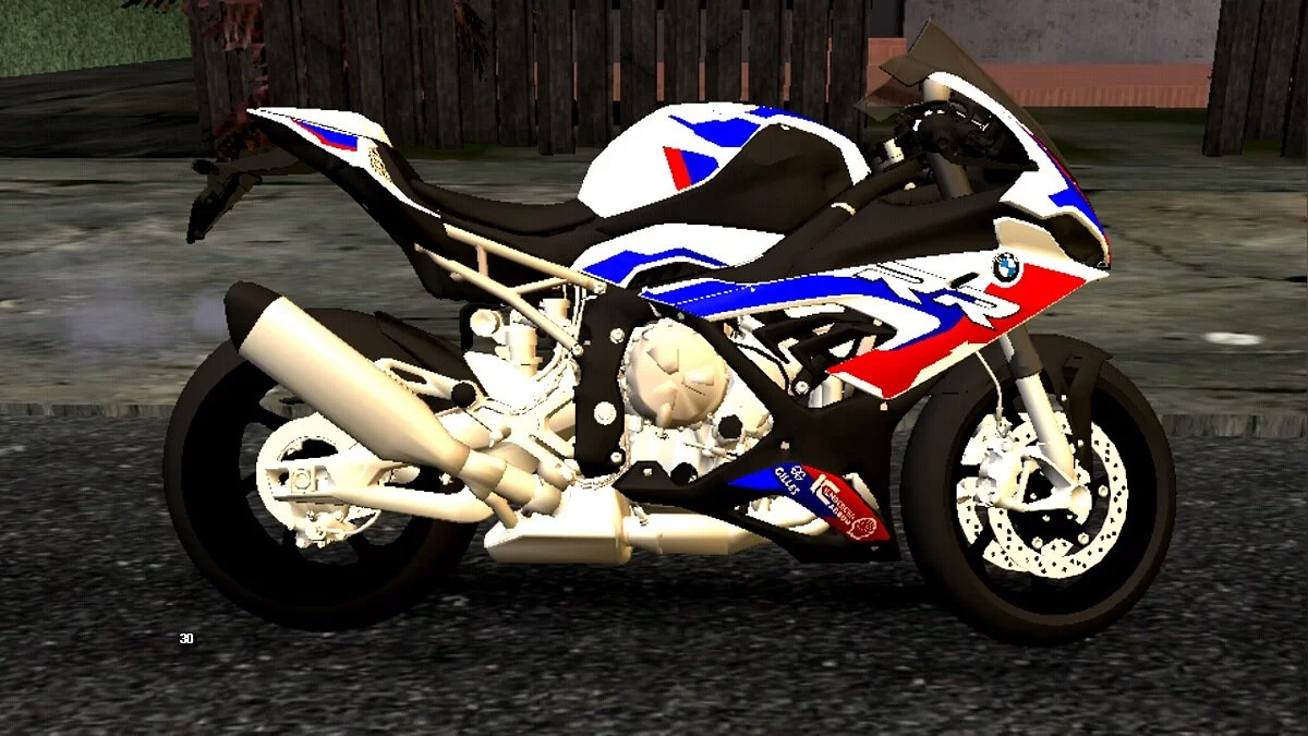 BMW M1000RR 2021 (только DFF) / GTA San Andreas (iOS, Android)