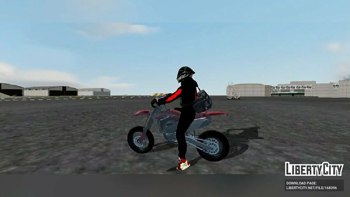 Honda CRF 450R + свои звуки и анимация / GTA San Andreas (iOS, Android)