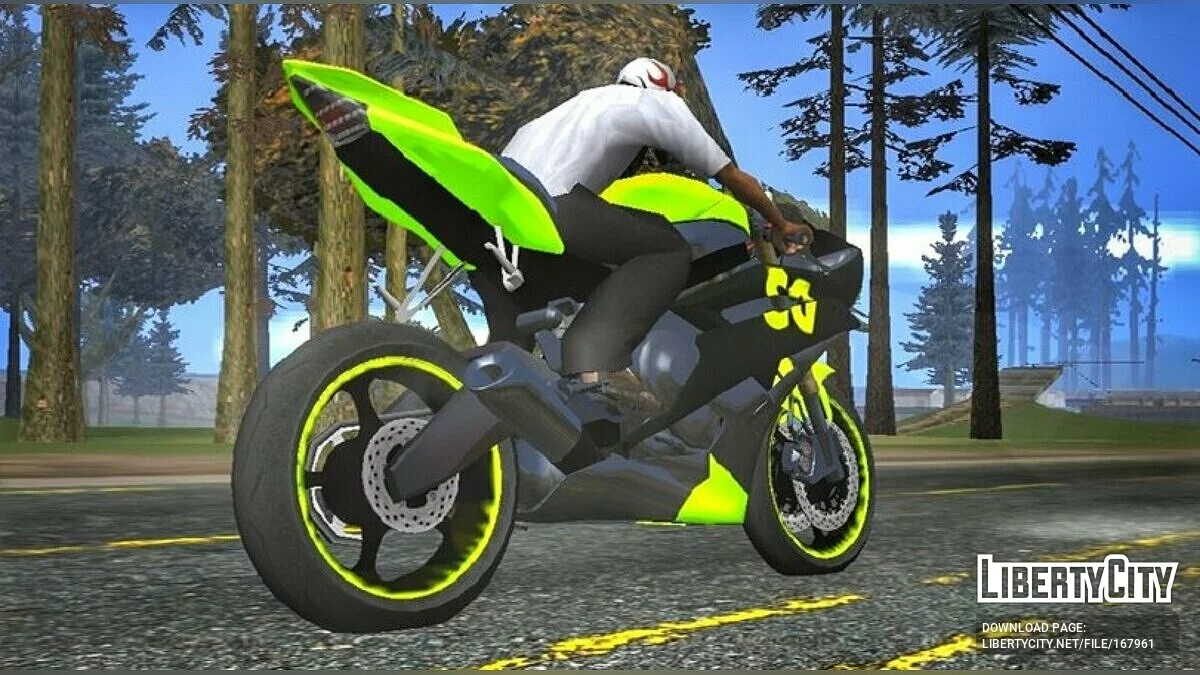 Yamaha R6 D3 / GTA San Andreas (iOS, Android)