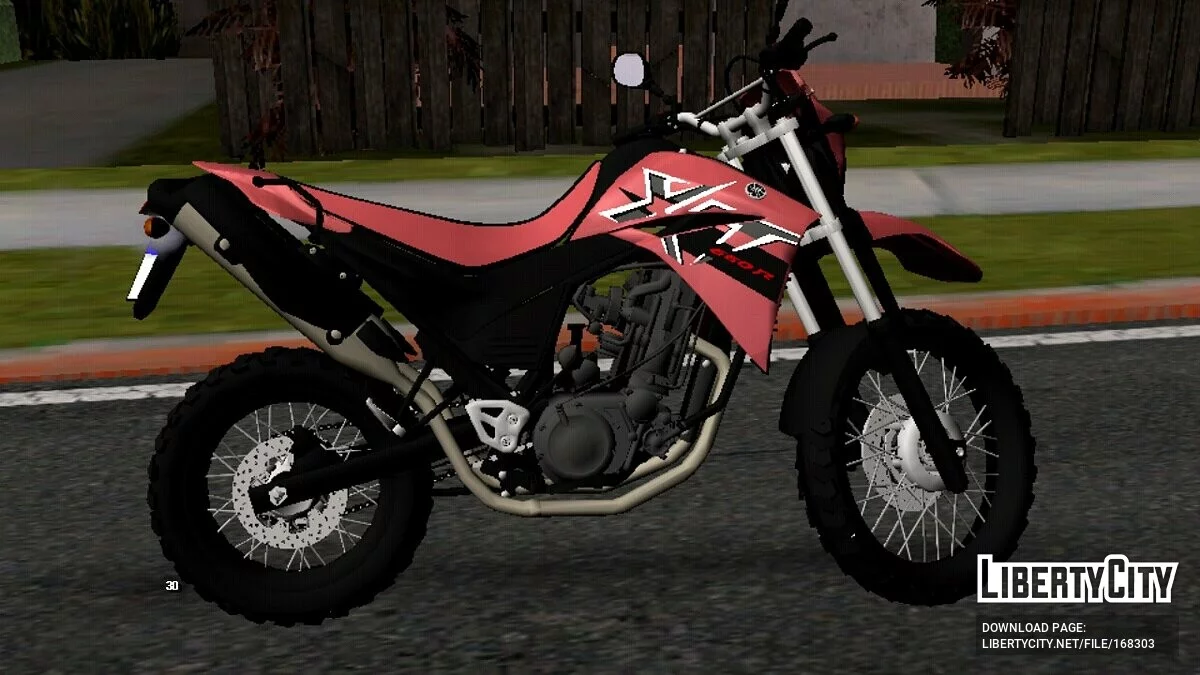 Yamaha XT660 2008 (только DFF) / GTA San Andreas (iOS, Android)