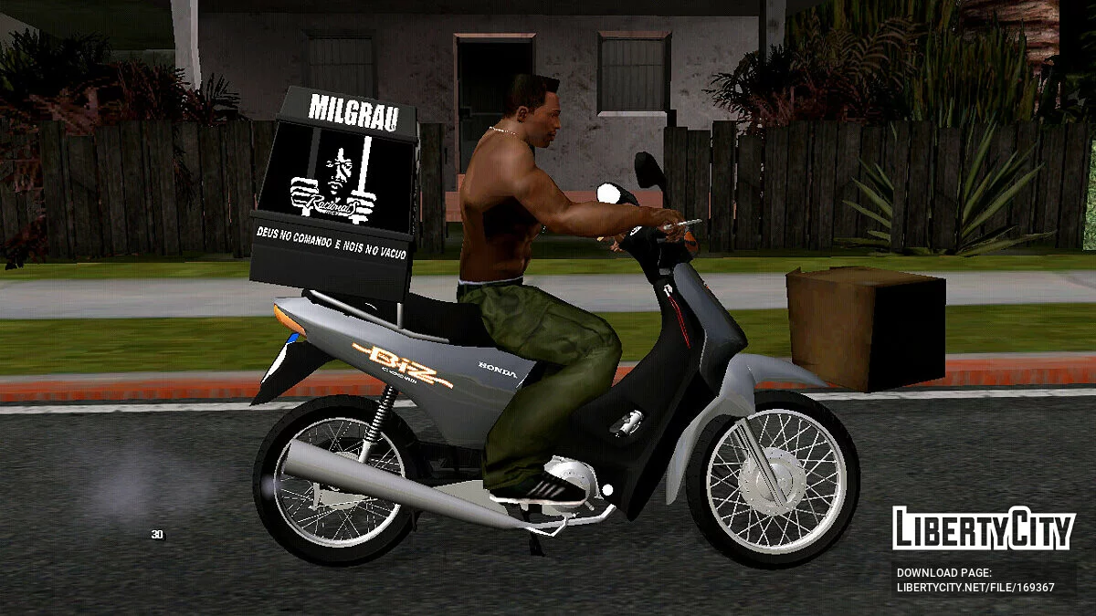 Honda Biz 100 (только DFF) / GTA San Andreas (iOS, Android)