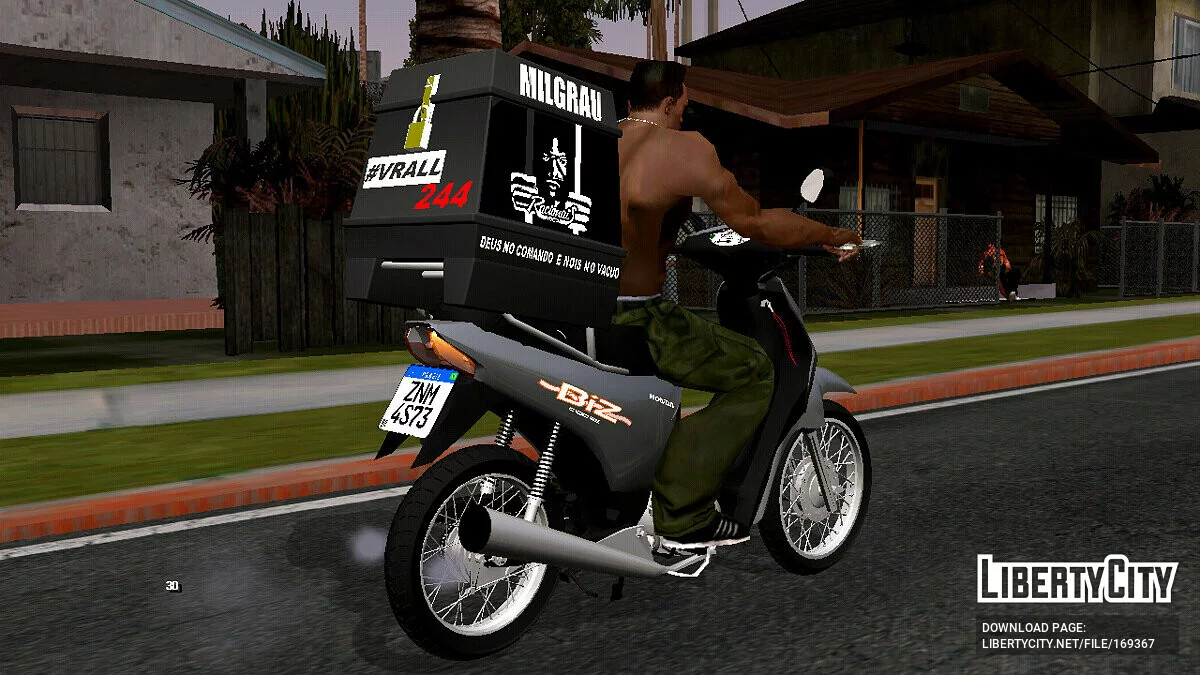 Honda Biz 100 (только DFF) / GTA San Andreas (iOS, Android)