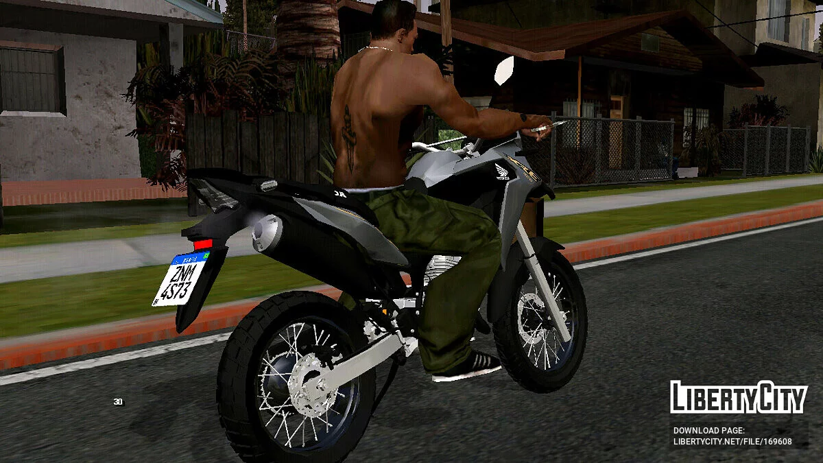 Honda XRE 300 2021 (только DFF) / GTA San Andreas (iOS, Android)