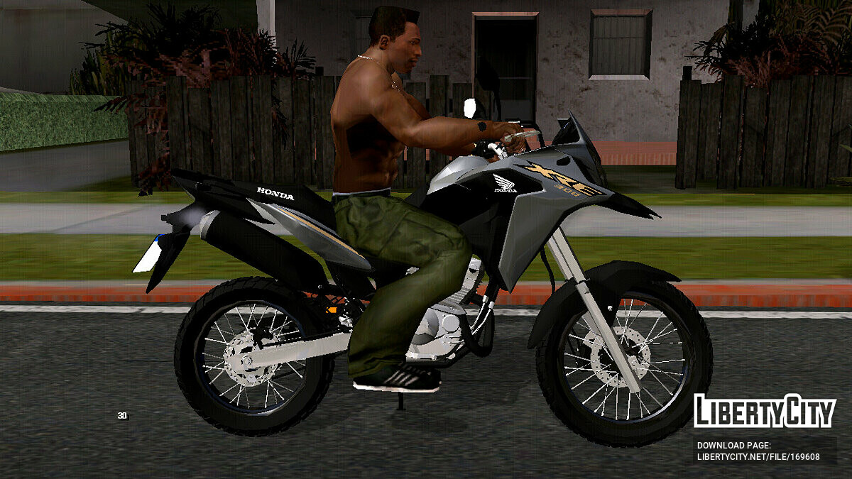 Скачать Honda XRE 300 2021 (только DFF) для GTA San Andreas (iOS, Android)