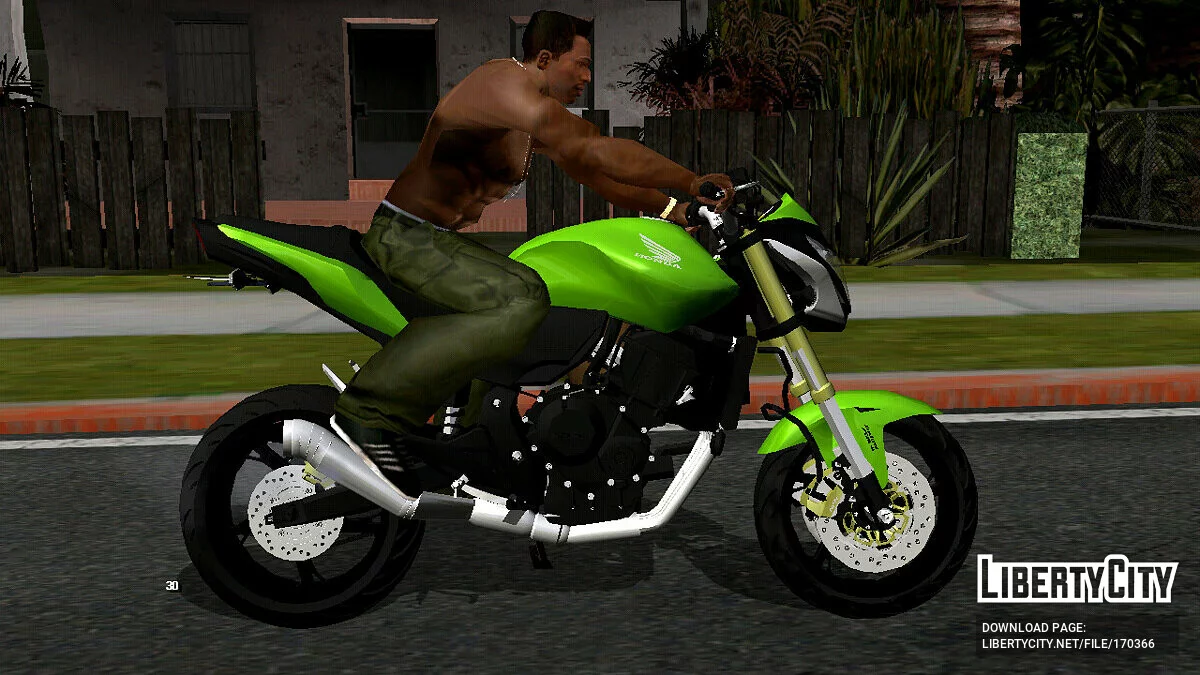 Honda Hornet 2014 (только DFF) / GTA San Andreas (iOS, Android)