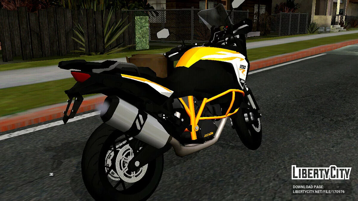 Ktm 1290 Adventure (только DFF) / GTA San Andreas (iOS, Android)