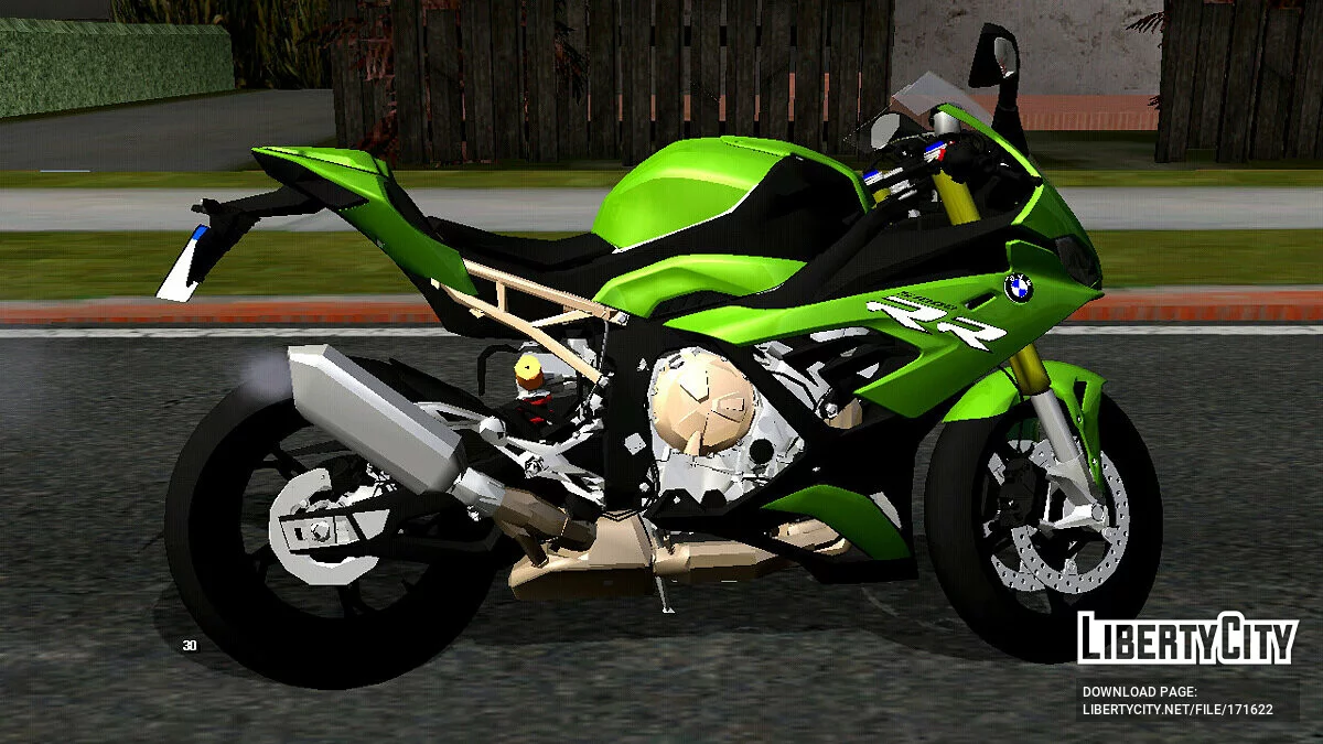 BMW S1000RR 2021 (только DFF) / GTA San Andreas (iOS, Android)