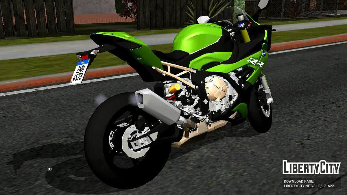 BMW S1000RR 2021 (только DFF) / GTA San Andreas (iOS, Android)