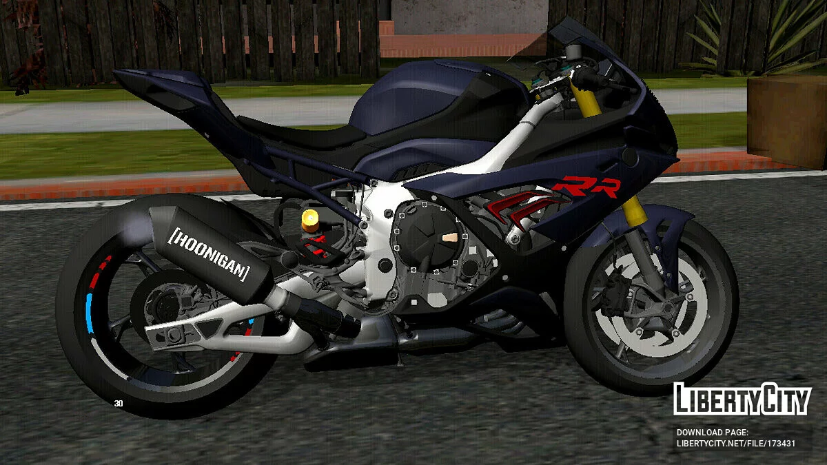 BMW S1000 RR (только DFF) / GTA San Andreas (iOS, Android)