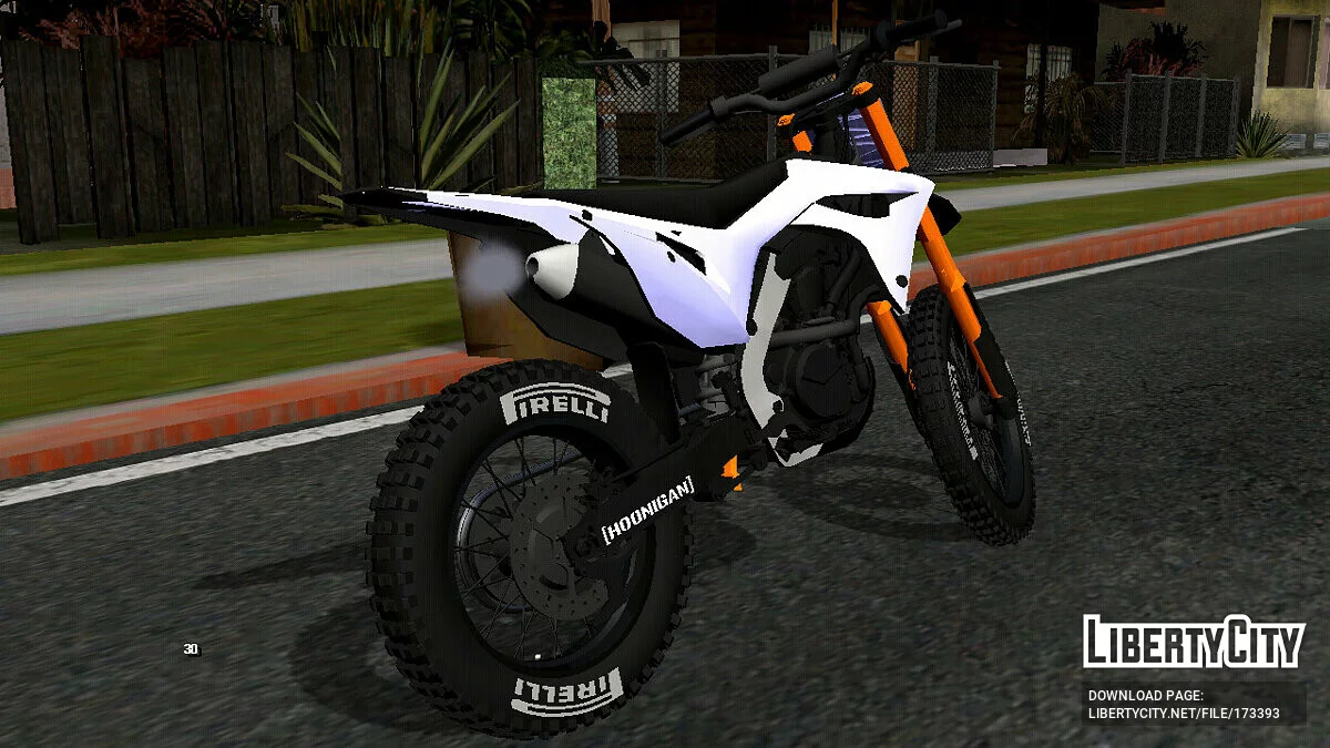 Honda CRF150 (только DFF) / GTA San Andreas (iOS, Android)