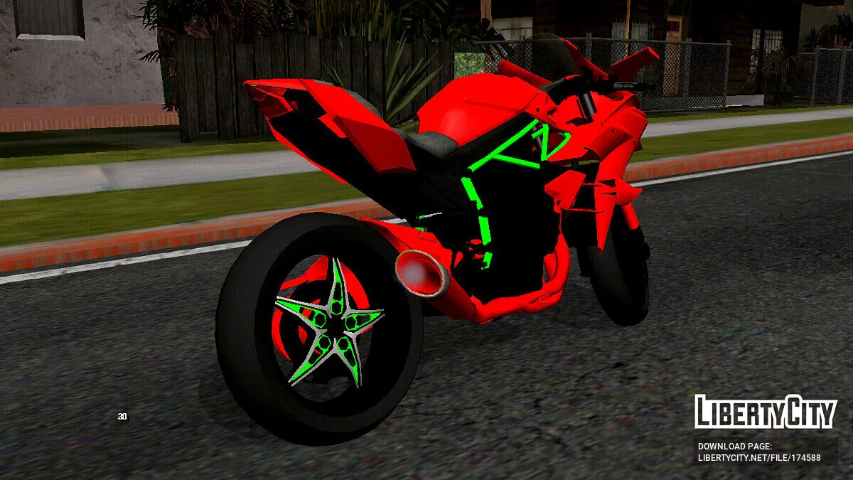 Kawasaki H2 (только DFF) / GTA San Andreas (iOS, Android)