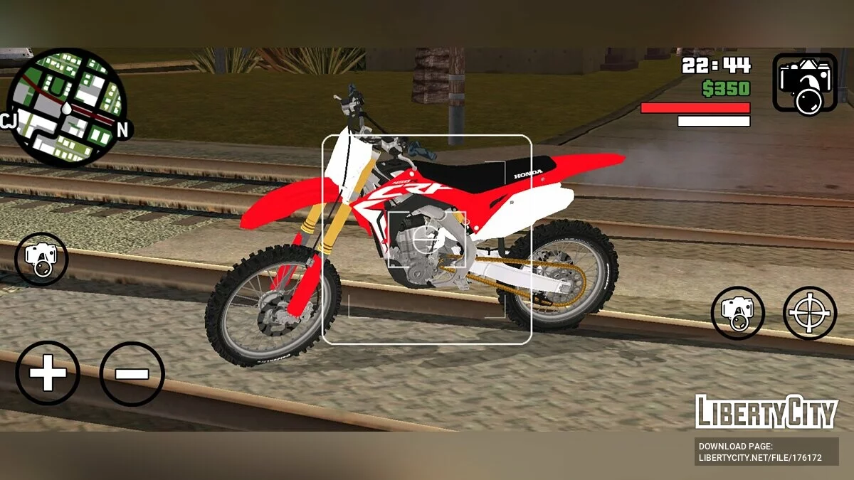 Honda CRF 450 / GTA San Andreas (iOS, Android)
