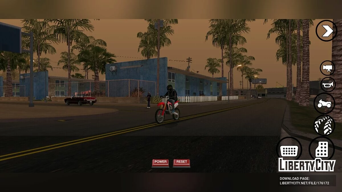 Honda CRF 450 / GTA San Andreas (iOS, Android)