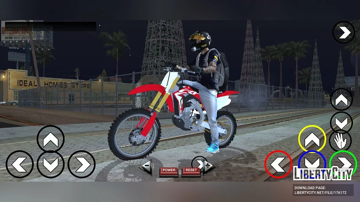 Honda CRF 450 / GTA San Andreas (iOS, Android)
