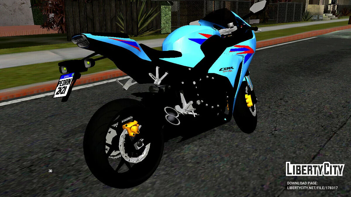 BMW CBR1000RR 2012 (только DFF) / GTA San Andreas (iOS, Android)