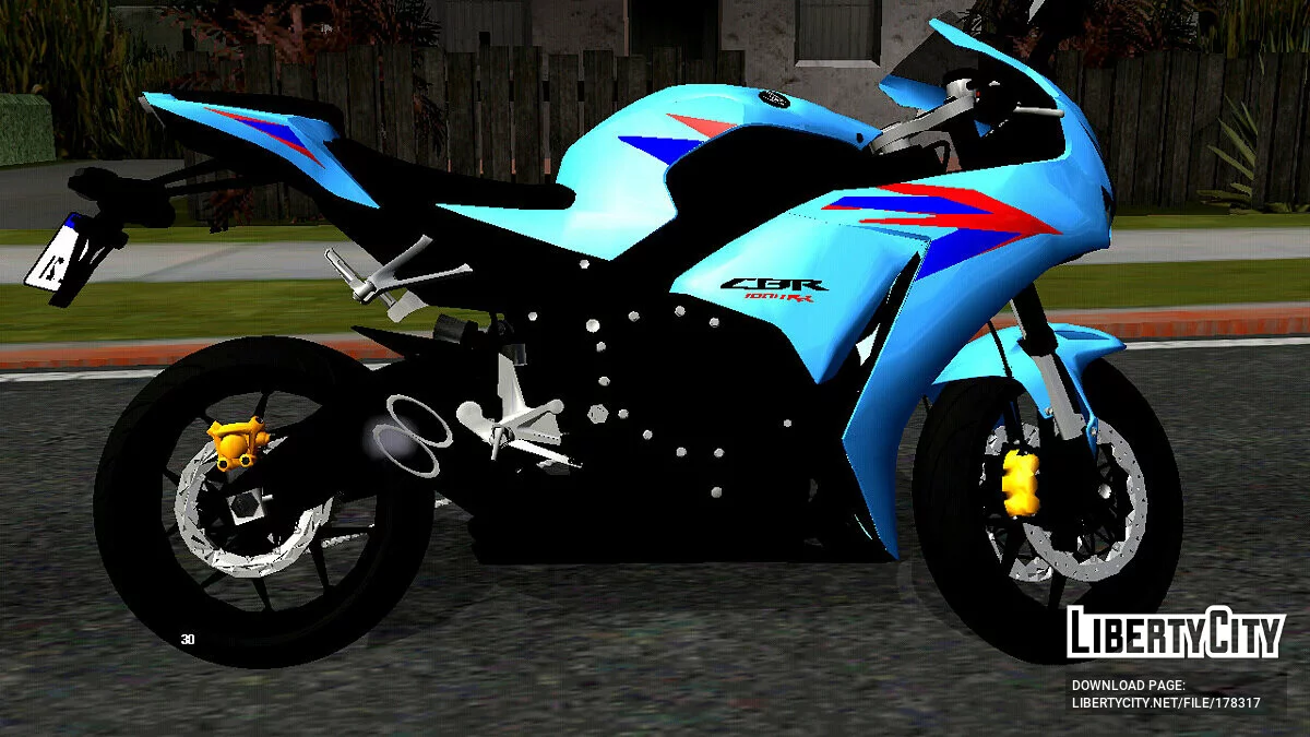 BMW CBR1000RR 2012 (только DFF) / GTA San Andreas (iOS, Android)