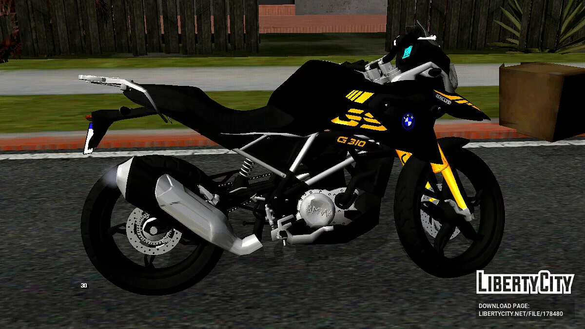 BMW GS 310 2021 (только DFF) / GTA San Andreas (iOS, Android)