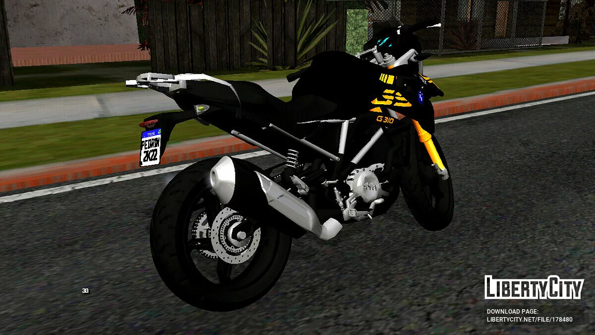 BMW GS 310 2021 (только DFF) / GTA San Andreas (iOS, Android)