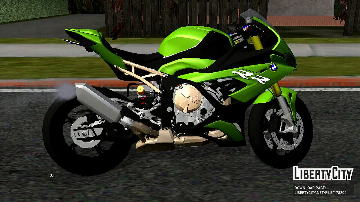 BMW S1000RR 2021 (только DFF) / GTA San Andreas (iOS, Android)