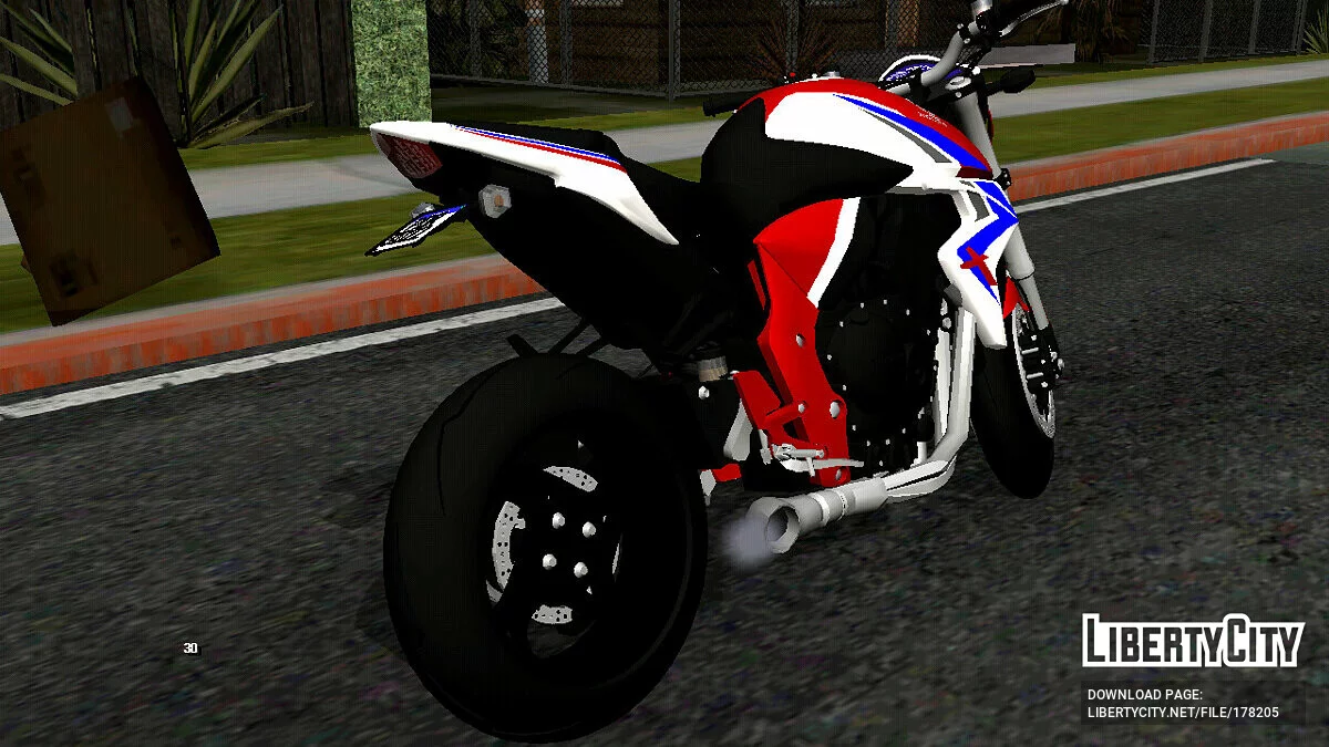Honda Cb1000R Barracuda 2016 (только DFF) / GTA San Andreas (iOS, Android)