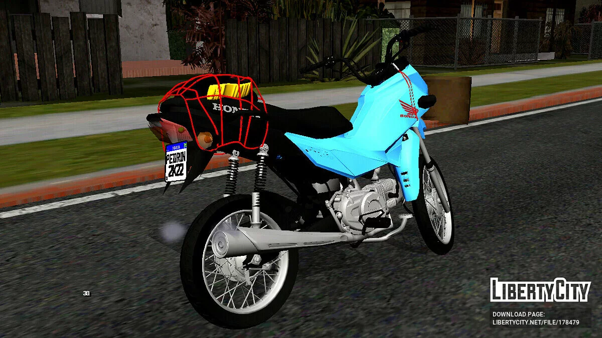 Honda Pop 110i (только DFF) / GTA San Andreas (iOS, Android)
