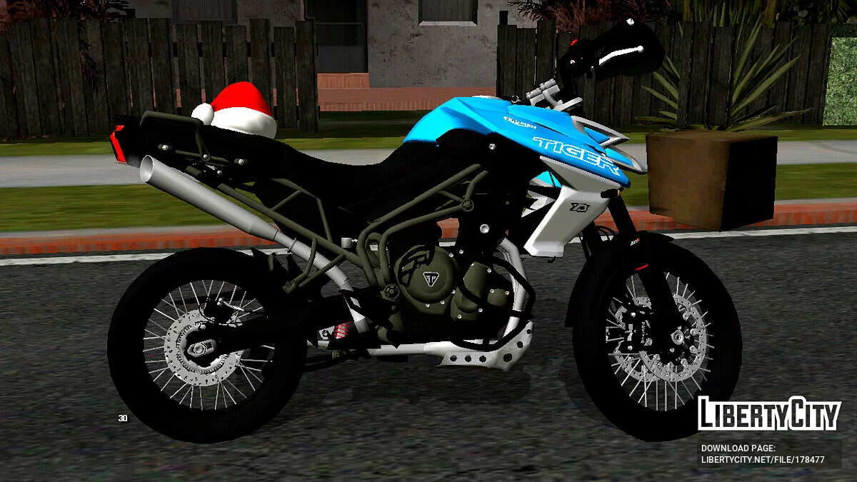 Triumph Tiger 800 (только DFF) / GTA San Andreas (iOS, Android)