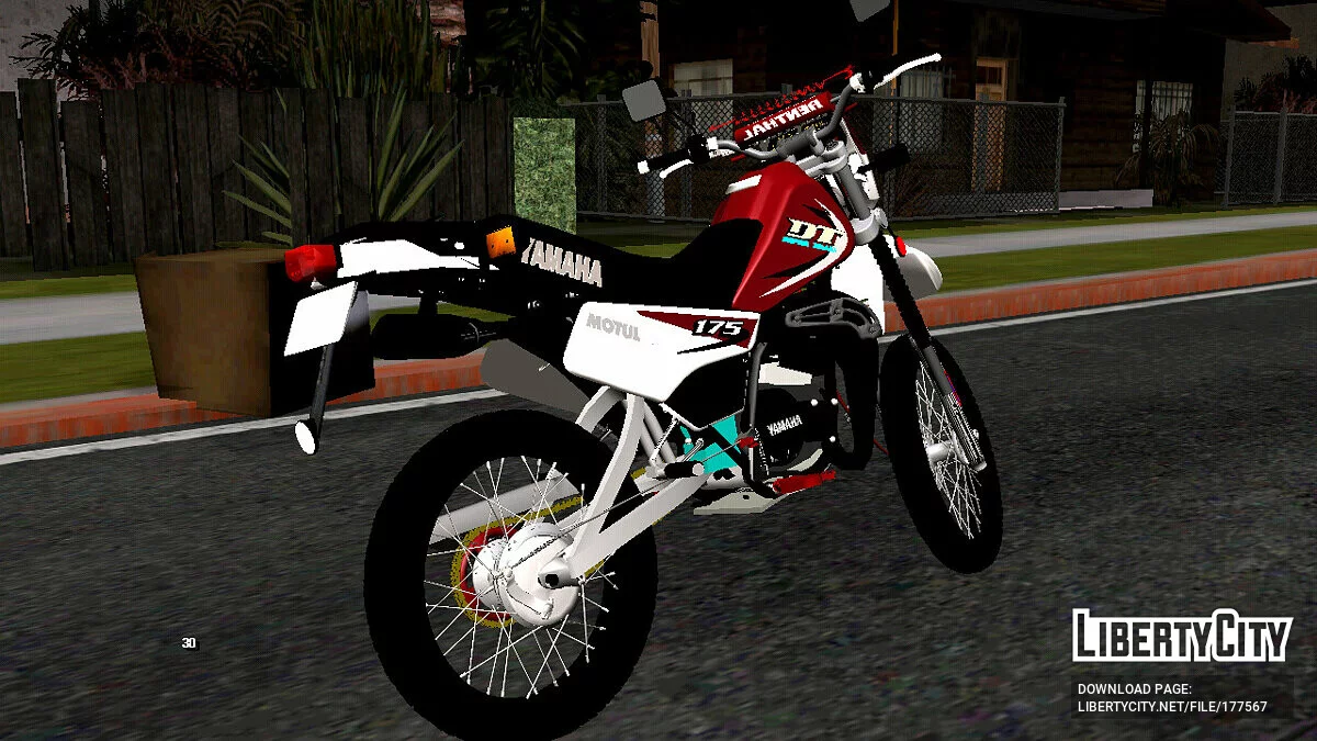 Yamaha DT 125 (только DFF) / GTA San Andreas (iOS, Android)