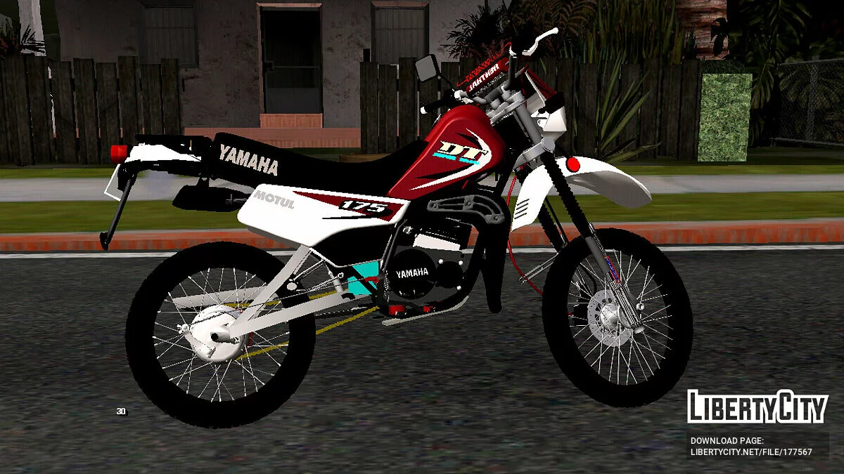 Yamaha DT 125 (только DFF) / GTA San Andreas (iOS, Android)