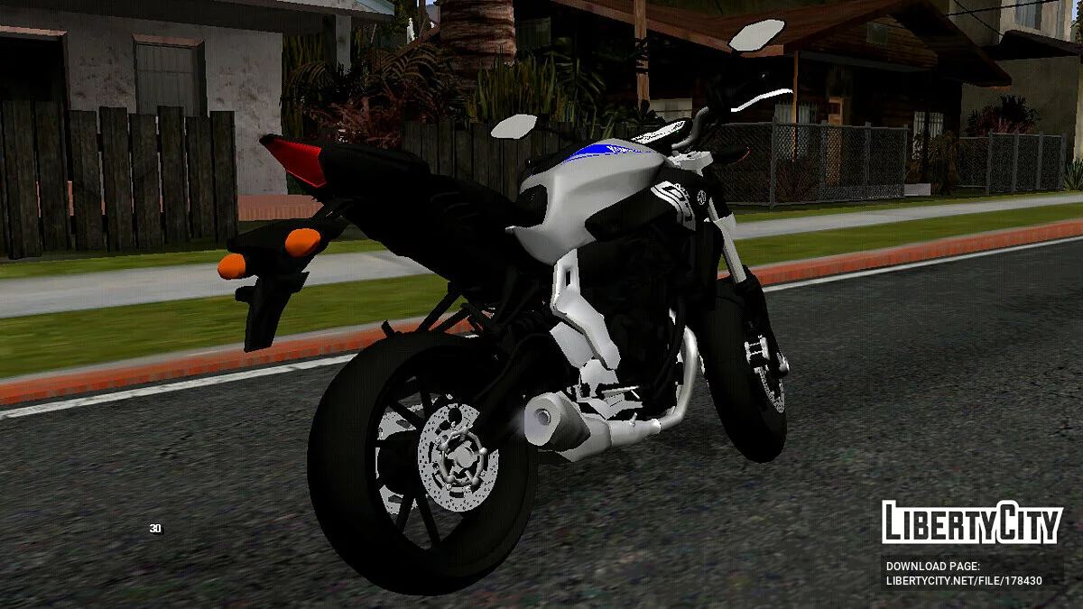 Yamaha Mt 07 (только DFF) / GTA San Andreas (iOS, Android)