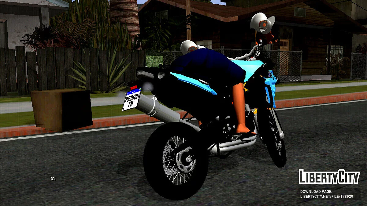 BMW F800 GS (только DFF) / GTA San Andreas (iOS, Android)