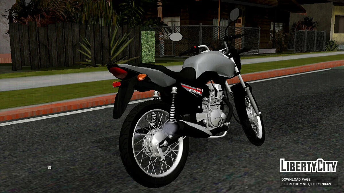 Honda FAN 125 2016 (только DFF) / GTA San Andreas (iOS, Android)